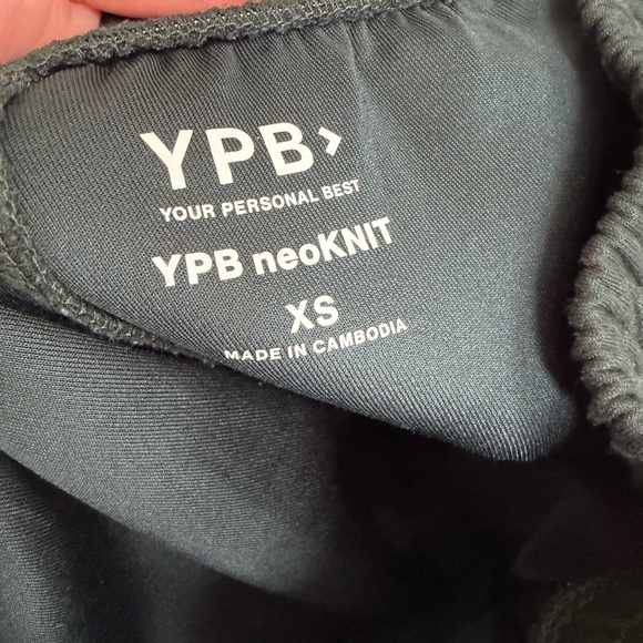 Abercrombie & Fitch YPB neoknit crop hoodie jogger set, evergreen XS - Picture 7 of 7